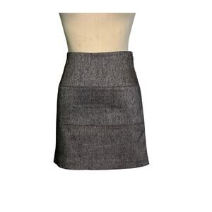 Bebe gray y2k mini skirt size 2